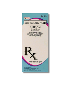 Image of ACIFLAM MEFENAMIC ACID 50MG / 5ML SUSPENSION 60ML
