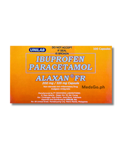 Image of ALAXAN FR IBUPROFEN / PARACETAMOL 200MG / 325MG - 1 CAPSULE