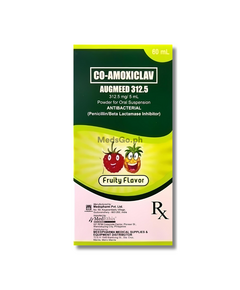 AUGMEED 312.5 Co-Amoxiclav 312.5mg / 5mL Powder for Oral Suspension 60mL