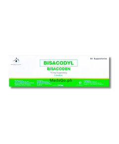 Image of BISACODEN BISACODYL 10MG - 1 RECTAL SUPPOSITORY