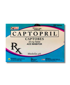 Image of CAPTOBES CAPTOPRIL 25MG - 1 TABLET