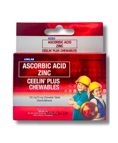 Image of CEELIN PLUS ZINC - 1 PACK X 10 CHEWABLE TABS