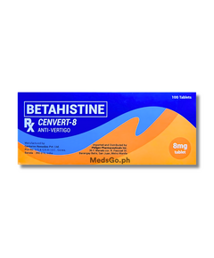Image of CENVERT BETAHISTINE 8MG - 1 TABLET