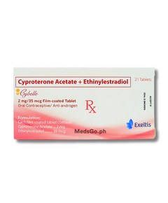 Image of CYBELLE CYPROTERONE ACETATE / ETHINYLESTRADIOL 2MG / 35MCG FILM-COATED TABLET 21'S