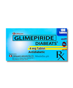 DIABEATS Glimepiride 4mg Tablet 1's