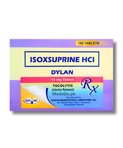 DYLAN Isoxsuprine HCl 10mg Tablet 1's, Dosage Strength: 10 mg, Drug Packaging: Tablet 1's