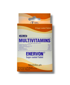 ENERVON Multivitamins Tablet 8's, Drug Packaging: Tablet 8's