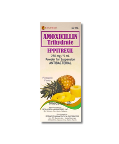 EPPITREXIL Amoxicillin Trihydrate 250mg / 5mL Powder For Suspension 60mL Pineapple