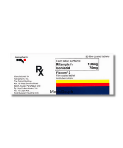 Image of FIXCOM 2 RIFAMPICIN / ISONIAZID 150MG / 75MG - 1 TABLET