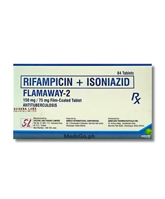 FLAMAWAY-2 Rifampicin / Isoniazid 150mg / 75mg Film-Coated Tablet 1's