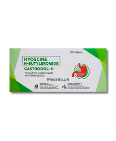 Image of GASTRODOL-H HYOSCINE N-BUTYLBROMIDE 10MG - 1 TABLET