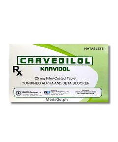 Image of KARVIDOL CARVEDILOL 25MG - 1 TABLET
