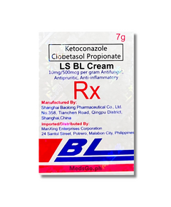 BL CREAM 7g 1's, Dosage Strength: 10mg / 500mcg per g, Drug Packaging: Cream 7g