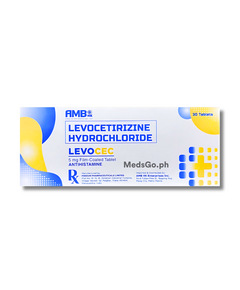 LEVOCEC Levocetirizine Hydrochloride 5mg Film-Coated Tablet 1's