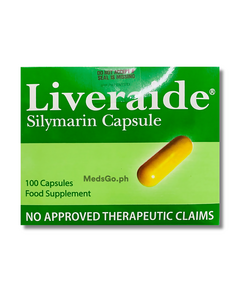 LIVERAIDE Multivitamins / Silymarin Capsule 1's, Drug Packaging: Capsule 1's