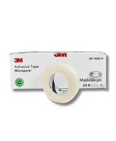 3M Micropore Adhesive Tape 1.25cm x 9.1m 1's