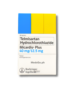 MICARDIS PLUS Telmisartan / Hydrochlorothiazide 40mg / 12.5mg Tablet 1's, Dosage Strength: 40 mg / 12.5 mg, Drug Packaging: Tablet 1's