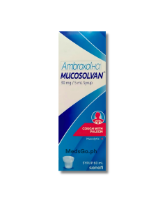 Image of MUCOSOLVAN AMBROXOL 30MG / 5ML SYRUP 60ML
