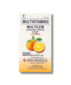 MULTILEM Multivitamins Syrup 15mL Orange, Drug Packaging: Syrup 15ml, Drug Flavor: Orange