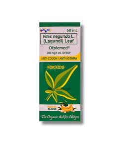 OFPLEMED Vitex Negundo L. 300mg / 5mL Syrup 60mL Banana