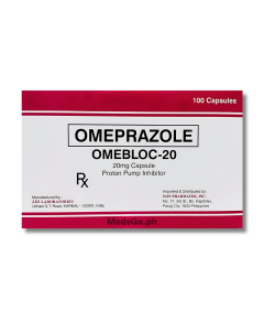 Image of OMEBLOC-20 OMEPRAZOLE 20MG - 1 BOX X 100 CAPS