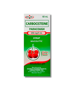 Image of PARACOUGH CARBOCISTEINE 250MG/5ML SYRUP 60ML
