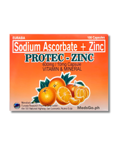 Image of PROTEC-ZINC SODIUM ASCORBATE / ZINC 600MG / 10MG - 1 CAPSULE