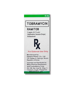 Image of RAMITOB TOBRAMYCIN 0.3% EYE DROPS 6ML