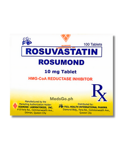 ROSUMOND Rosuvastatin 10mg - 1  Tablet, Dosage Strength: 10mg, Drug Packaging: Tablet 1's