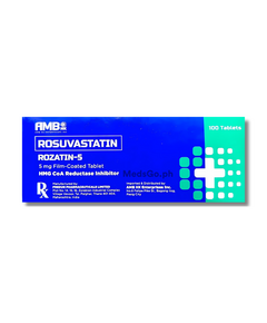 Image of ROZATIN-5 ROSUVASTATIN 5MG - 1 TABLET