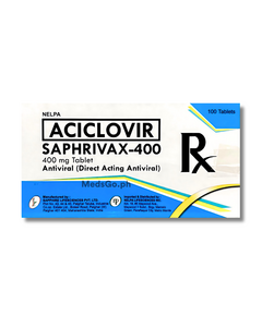 SAPHRIVAX Aciclovir 400mg Tablet 1's