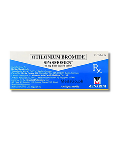 SPASMOMEN Otilonium Bromide 40mg Film-Coated Tablet 1's, Dosage Strength: 40mg, Drug Packaging: Film-Coated Tablet 1's