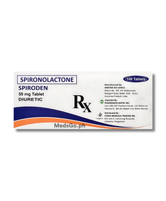 SPIRODEN Spironolactone 50mg Tablet 1's