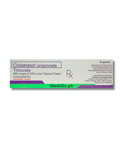 TIMOVATE Clobetasol Propionate 500mcg / mL Topical Cream 10g