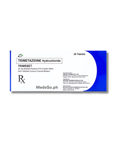 TRIMEBET Trimetazidine Hydrochloride 35mg - 1 Tablet, Dosage Strength: 35 mg, Drug Packaging: Modified-Release Tablet 1's