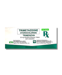 TRIMENOVA Trimetazidine Hydrochloride 35mg - 1 Tablet, Dosage Strength: 35 mg, Drug Packaging: Modified-Release Tablet 1's