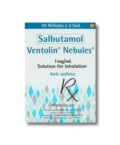 VENTOLIN NEBULES Salbutamol 1mg / ml Solution for Inhalation 1's