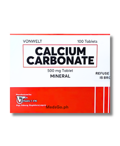 VONWELT Calcium Carbonate 500mg Tablet 1's