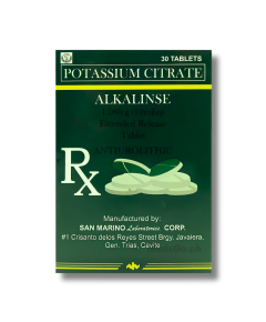 Image of ALKALINSE POTASSIUM CITRATE 1080MG - 1 TABLET