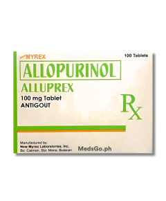 ALLUPREX Allopurinol 100mg Tablet 1's