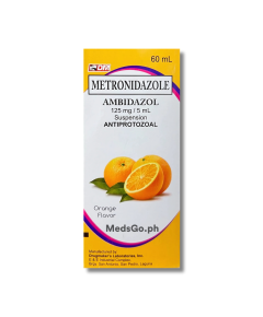 Image of AMBIDAZOL METRONIDAZOLE 125MG / 5ML SUSPENSION 60ML