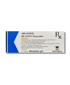 Image of BILAXTEN BILASTINE 20MG - 20 TABS