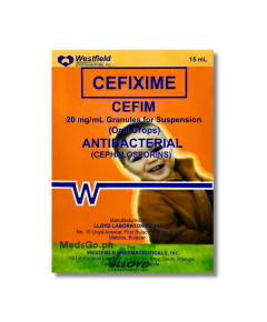 Image of CEFIM CEFIXIME 20MG / ML ORAL DROPS 15ML