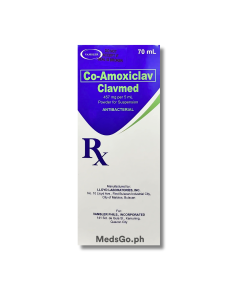 CLAVMED Co-Amoxiclav 457mg / 5mL Powder for Suspension 70mL