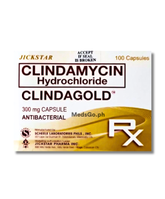 Image of CLINDAGOLD CLINDAMYCIN 300MG - 1 CAPSULE