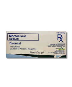 Image of DIRONEST MONTELUKAST 10MG - 1 TABLET