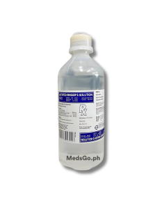 EURO-MED Lactated Ringer's Solution for IV Infusion 500mL