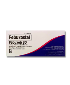 Image of FEBUXEB 80 FEBUXOSTAT 80MG - 1 TABLET