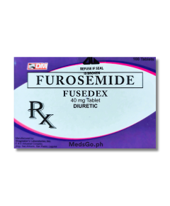 Image of FUSEDEX FUROSEMIDE 40MG - 1 TABLET