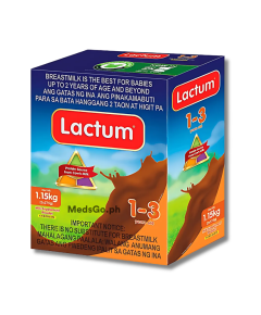 Image of LACTUM 1-3 YEARS OLD MILK CHOCO 1.15KG